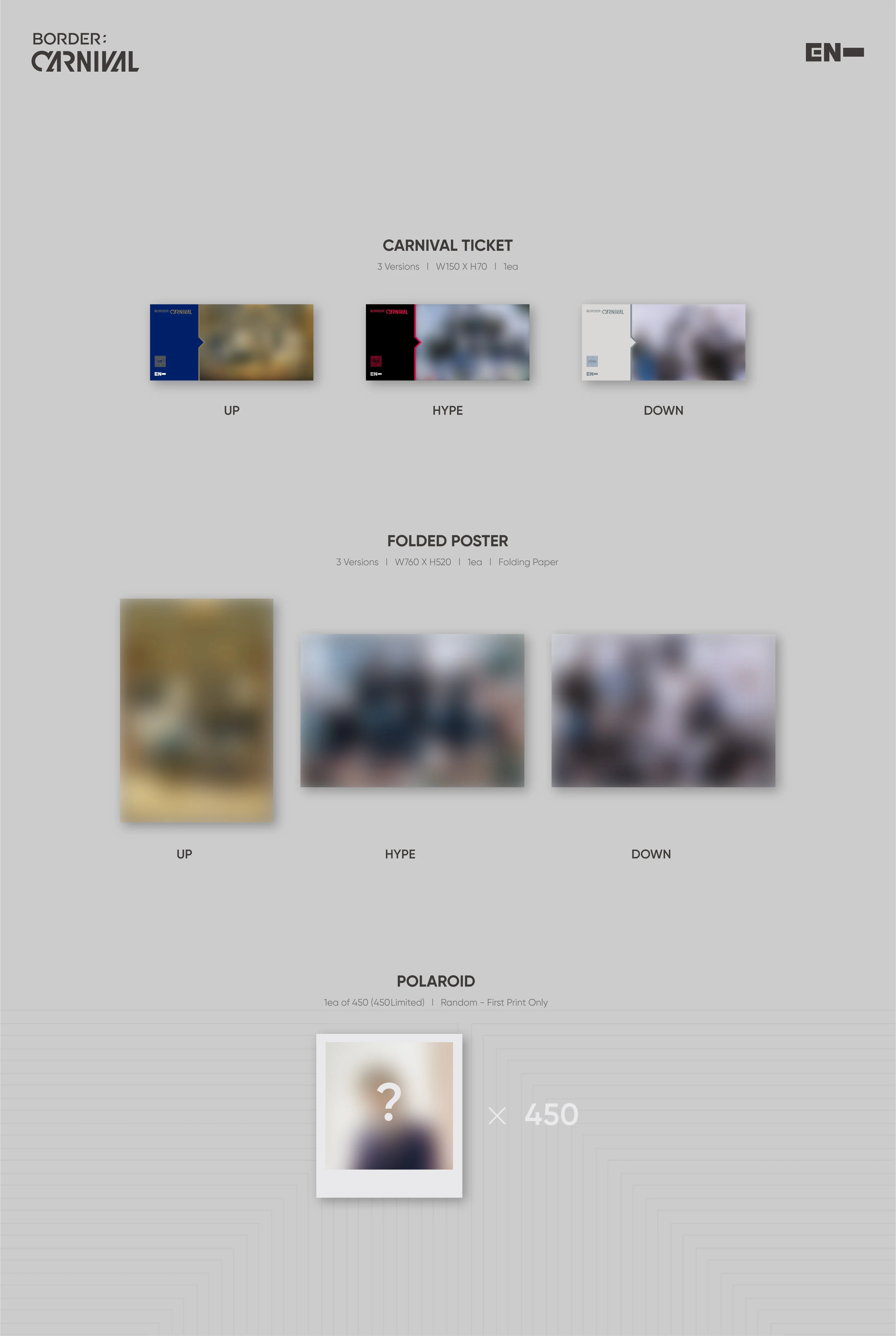 BORDER : CARNIVAL (HYPE VER.) - Image 5